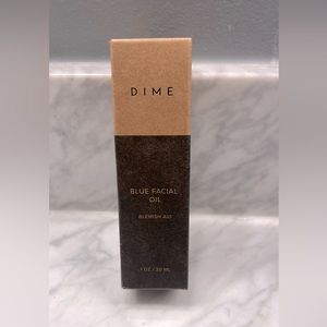 Dime Beauty Blue Facial Oil NWT in Sealed Box